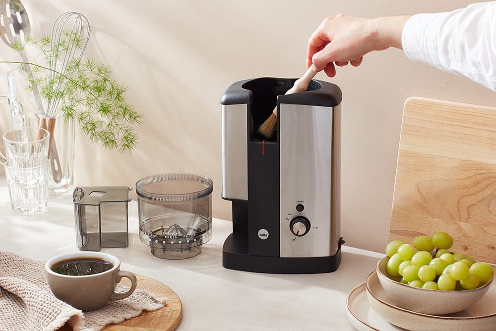 WILFA WSCG-2-UK Svart Coffee Grinder - Silver
