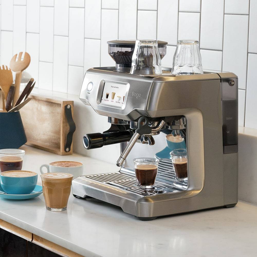 SAGE SES880BSS2GUK1 The Barista Touch Espresso Machine - Brushed Stainless Steel