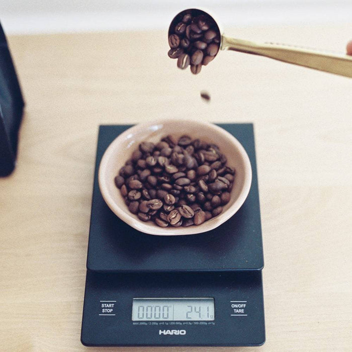 VST-2000B - HARIO VST-2000B V60 Drip Coffee Scale - Black - Kitchenary