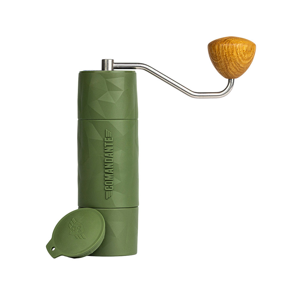 '3697 - COMANDANTE 3697 X25 Trailmaster Coffee Grinder - Forest Green - Kitchenary