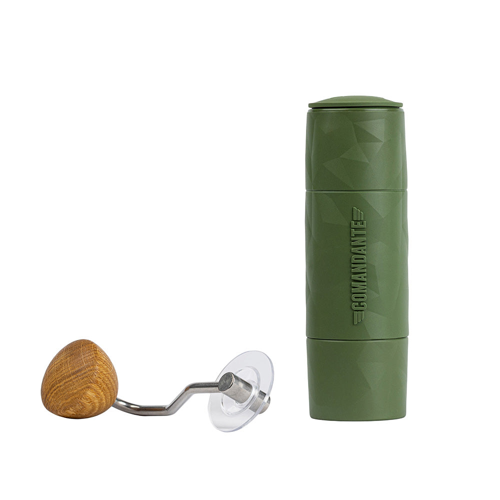 '3697 - COMANDANTE 3697 X25 Trailmaster Coffee Grinder - Forest Green - Kitchenary