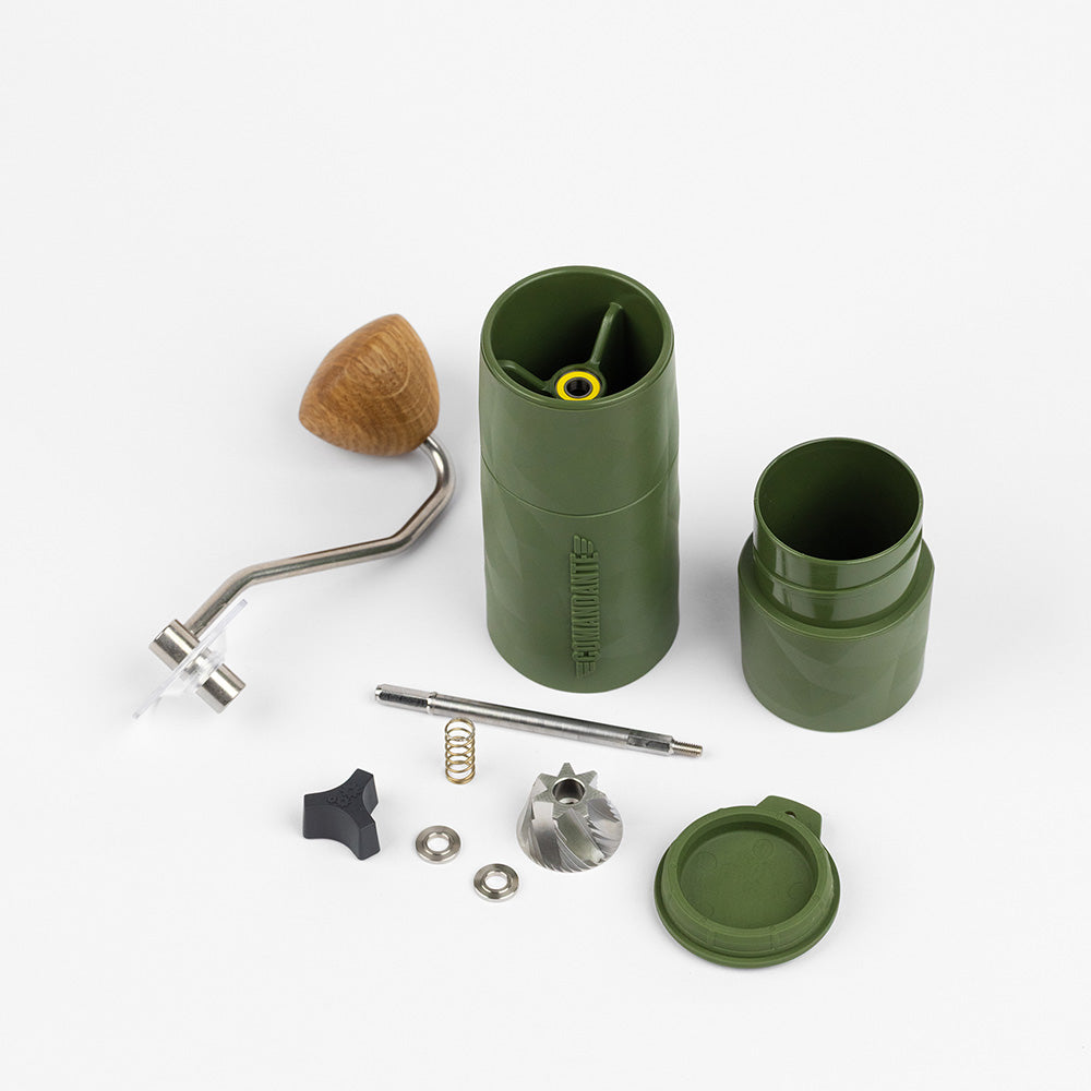 '3697 - COMANDANTE 3697 X25 Trailmaster Coffee Grinder - Forest Green - Kitchenary