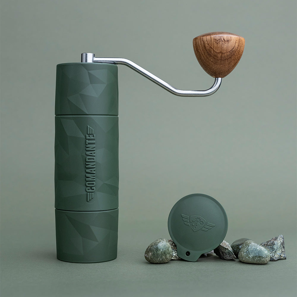 '3697 - COMANDANTE 3697 X25 Trailmaster Coffee Grinder - Forest Green - Kitchenary