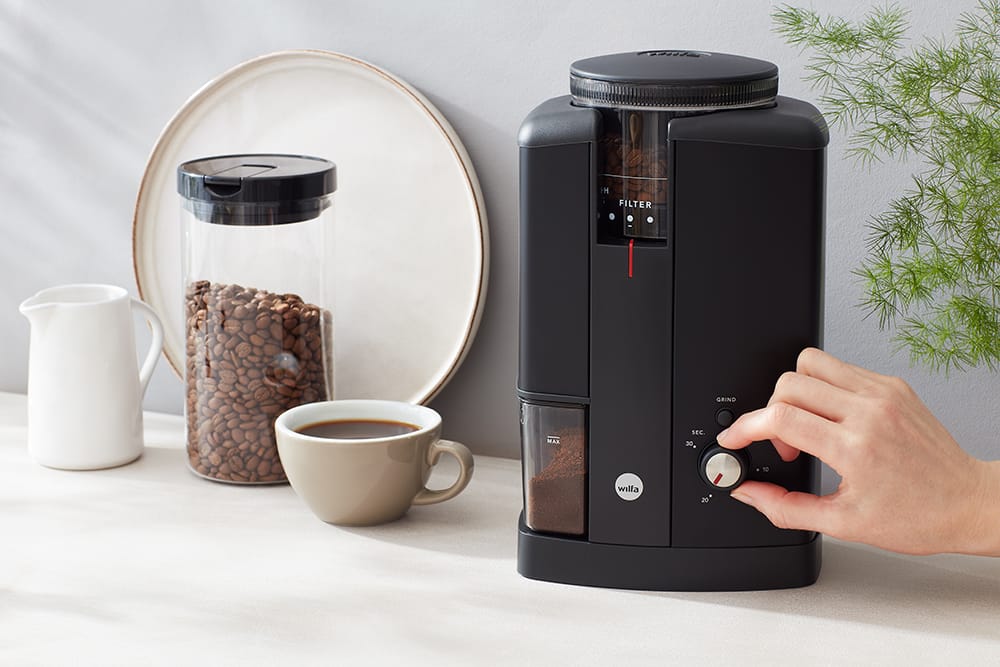 WILFA CGWS-130B Svart Aroma Precision Coffee Grinder - Black