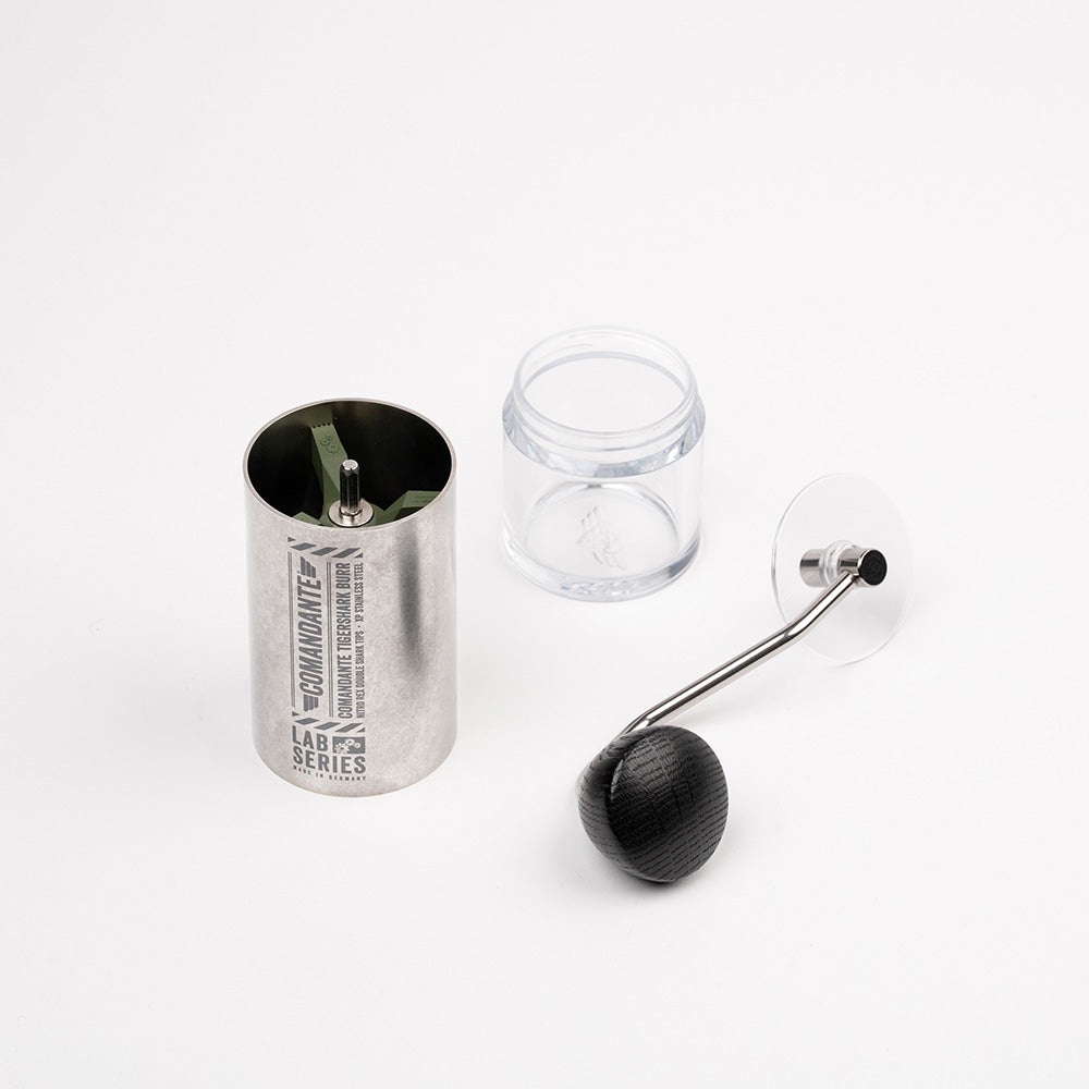 '4727 - COMANDANTE 4727 Lab Series C40 MK4 Tigershark Burr Coffee Grinder - Kitchenary