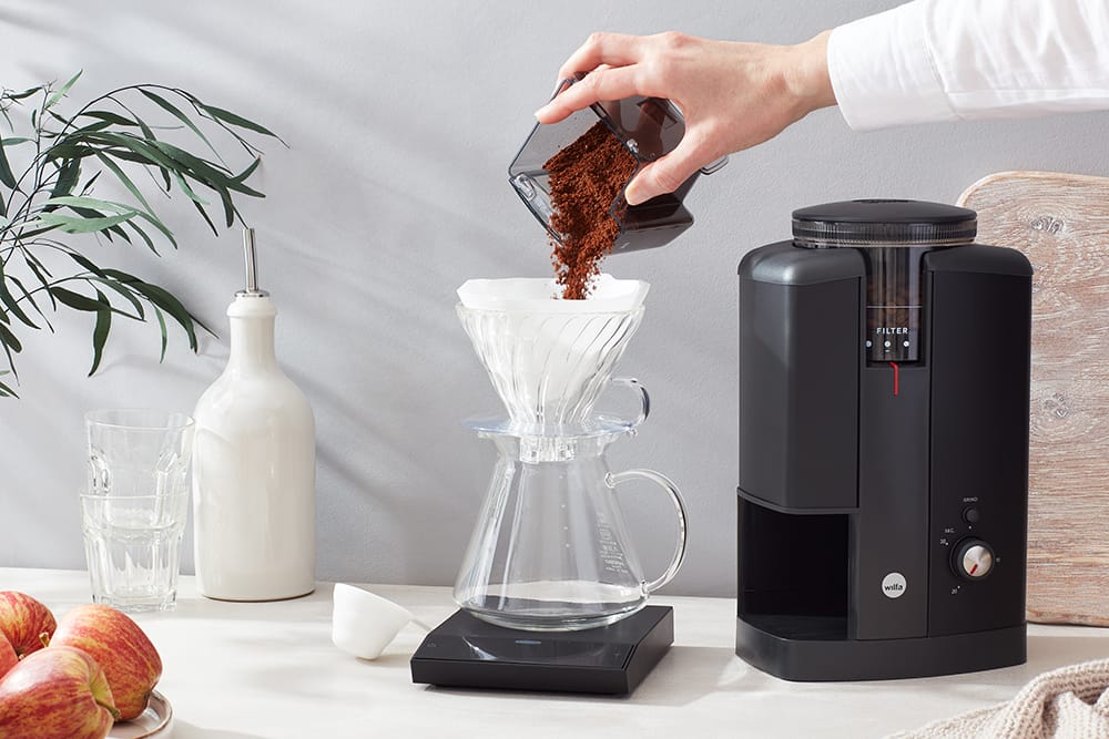 WILFA CGWS-130B Svart Aroma Precision Coffee Grinder - Black
