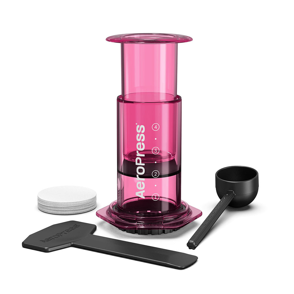 AEROPRESS 90PR01 Clear Coffee Maker - Pink