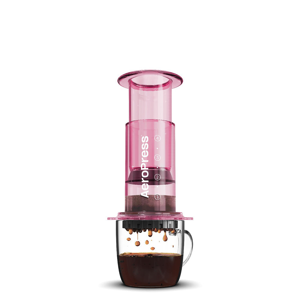AEROPRESS 90PR01 Clear Coffee Maker - Pink