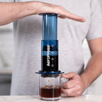 AEROPRESS 90BL01 Clear Coffee Maker - Blue