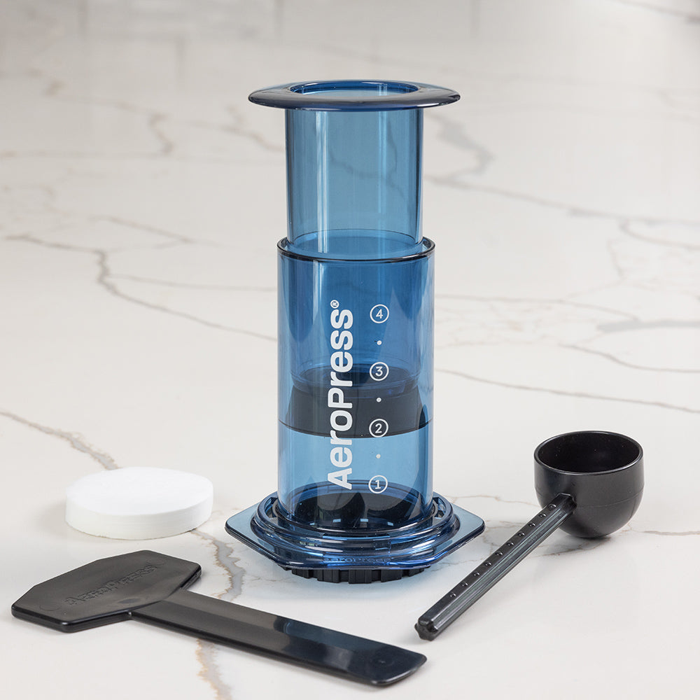 AEROPRESS 90BL01 Clear Coffee Maker - Blue