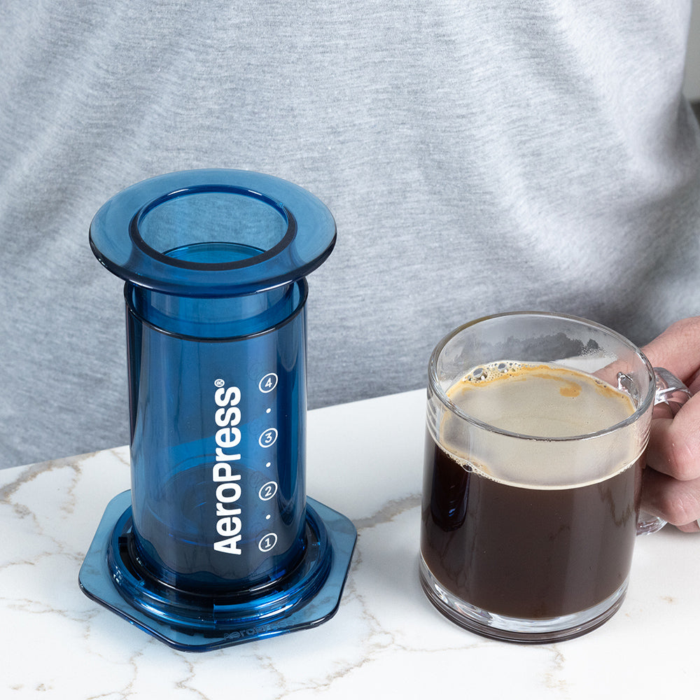 AEROPRESS 90BL01 Clear Coffee Maker - Blue