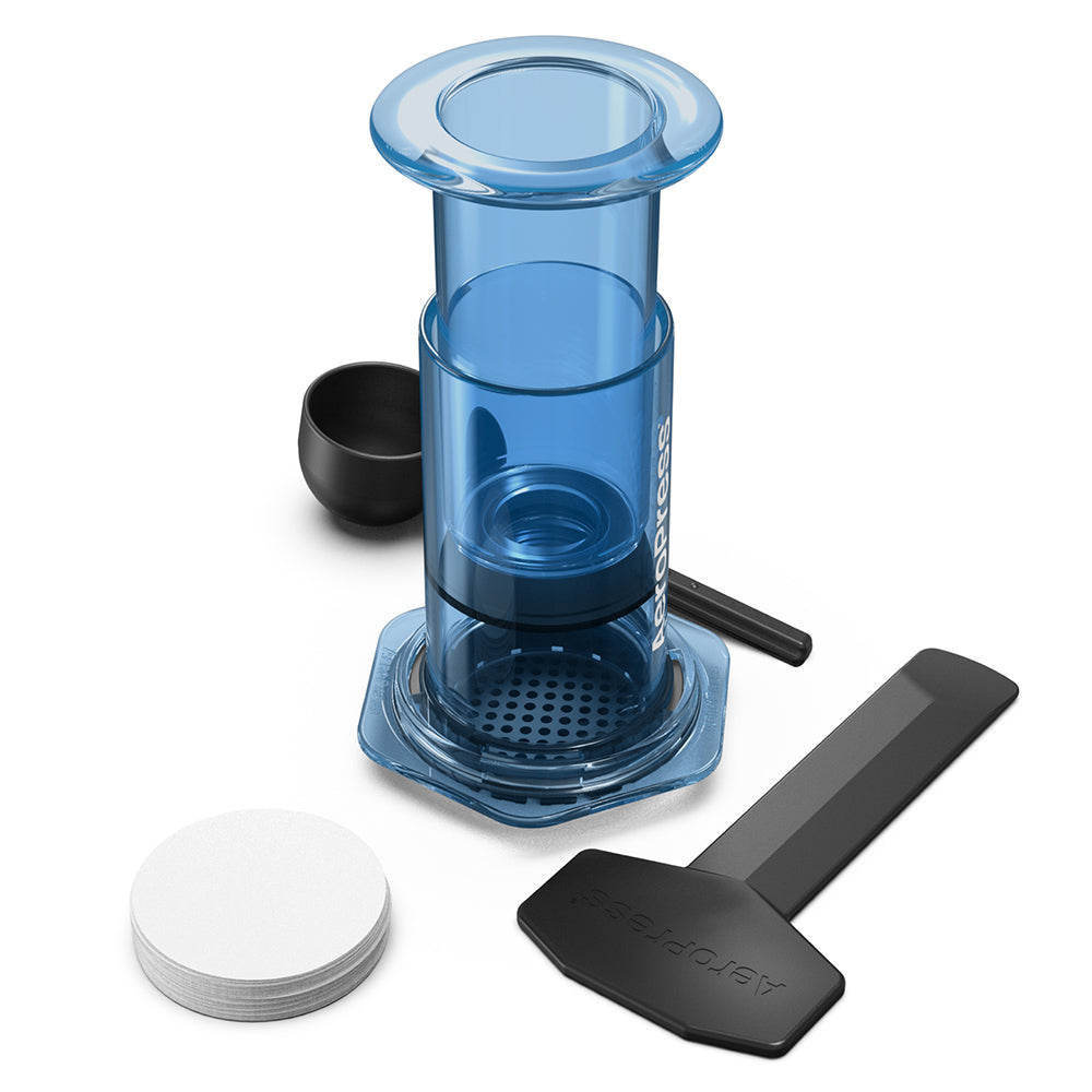 AEROPRESS 90BL01 Clear Coffee Maker - Blue