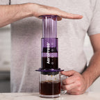 AEROPRESS 90PU01 Clear Coffee Maker - Purple