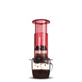 AEROPRESS 90RD01 Clear Coffee Maker - Red