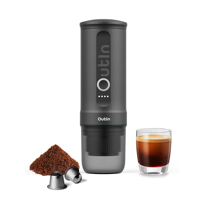 OUTIN A000001 OutIn Nano Portable Espresso Machine - Space Grey