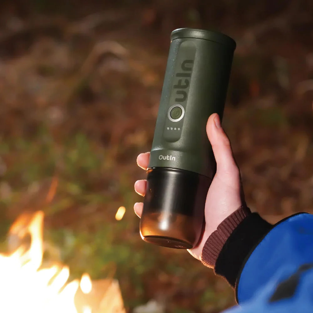 OUTIN A000002 OutIn Nano Portable Espresso Machine - Forest Green