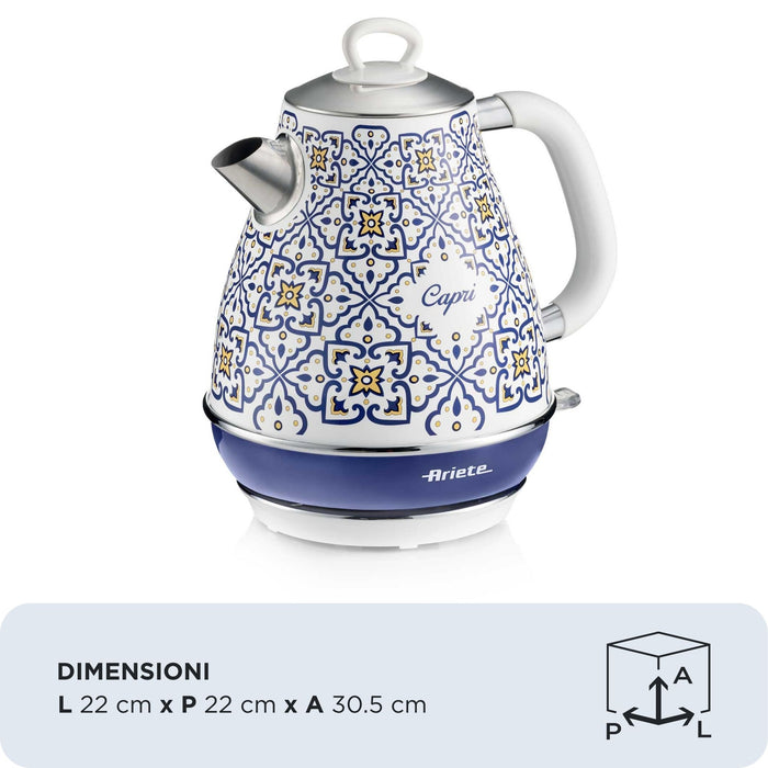ARIETE - 1.7L Capri Kettle  - 2869/0C - Kitchenary