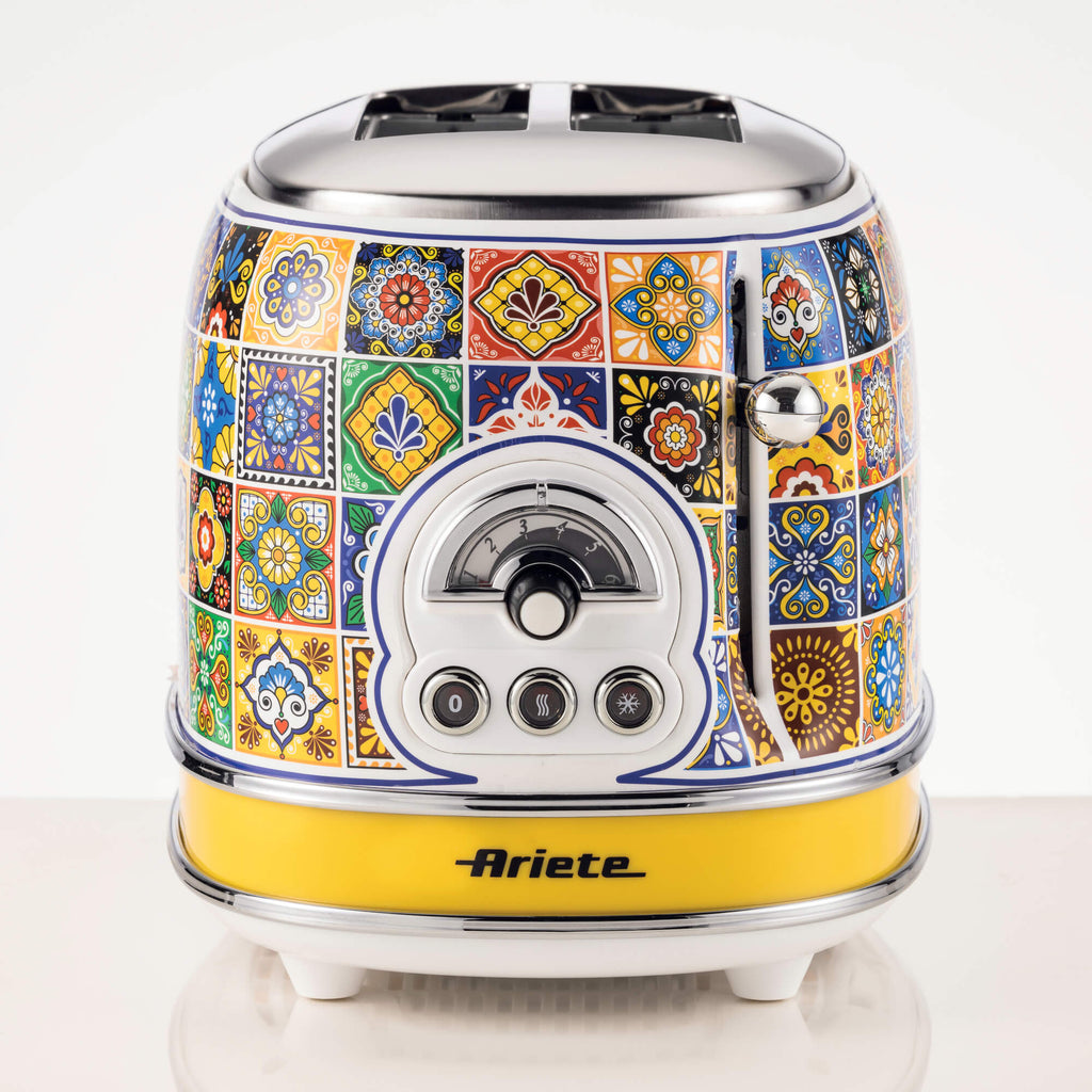 ARIETE - 2 Slice Positano Toaster - 0155/1P - Kitchenary