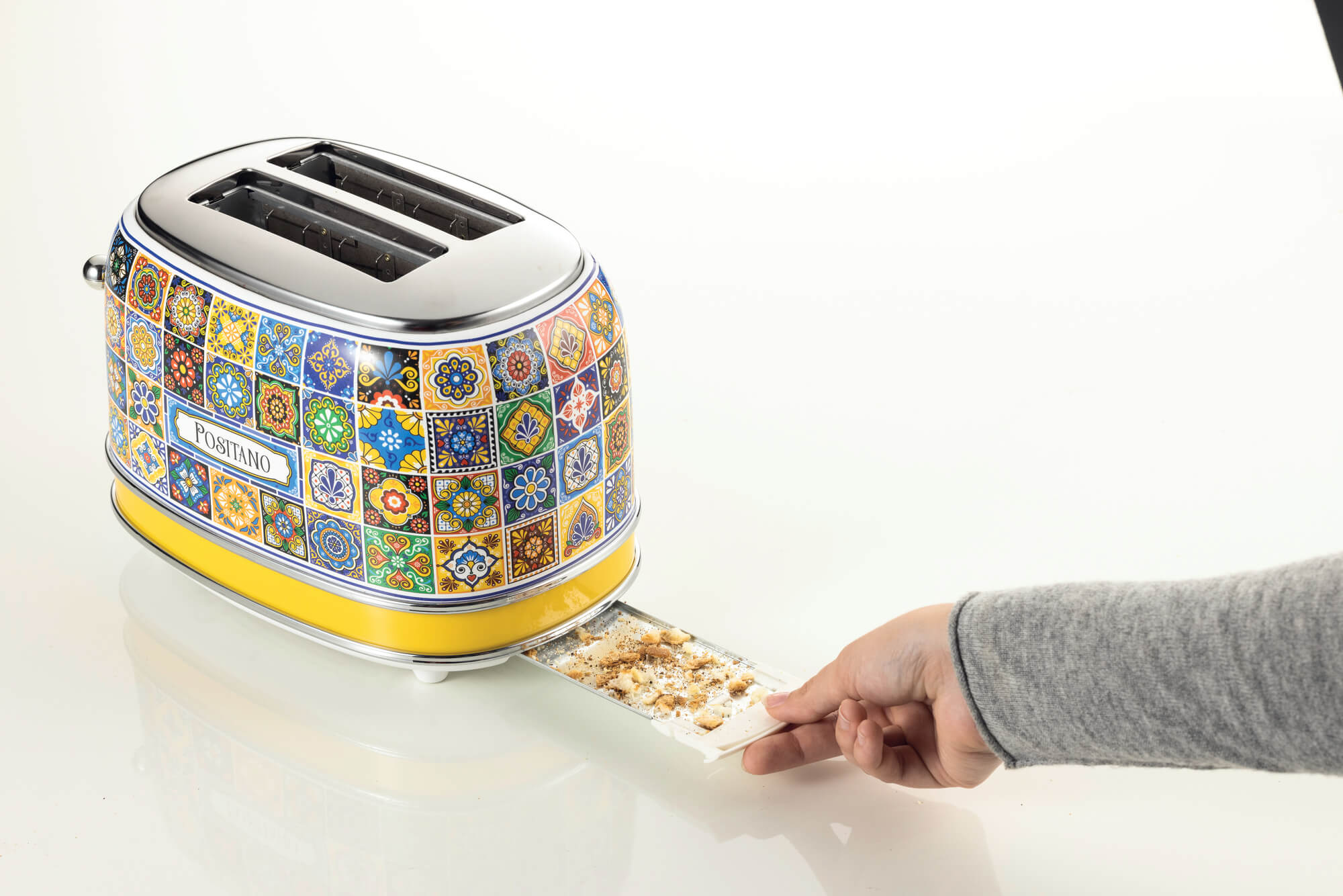 ARIETE - 2 Slice Positano Toaster - 0155/1P - Kitchenary