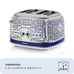 ARIETE - 4 Slice Capri Toaster - 0156/0C - Kitchenary