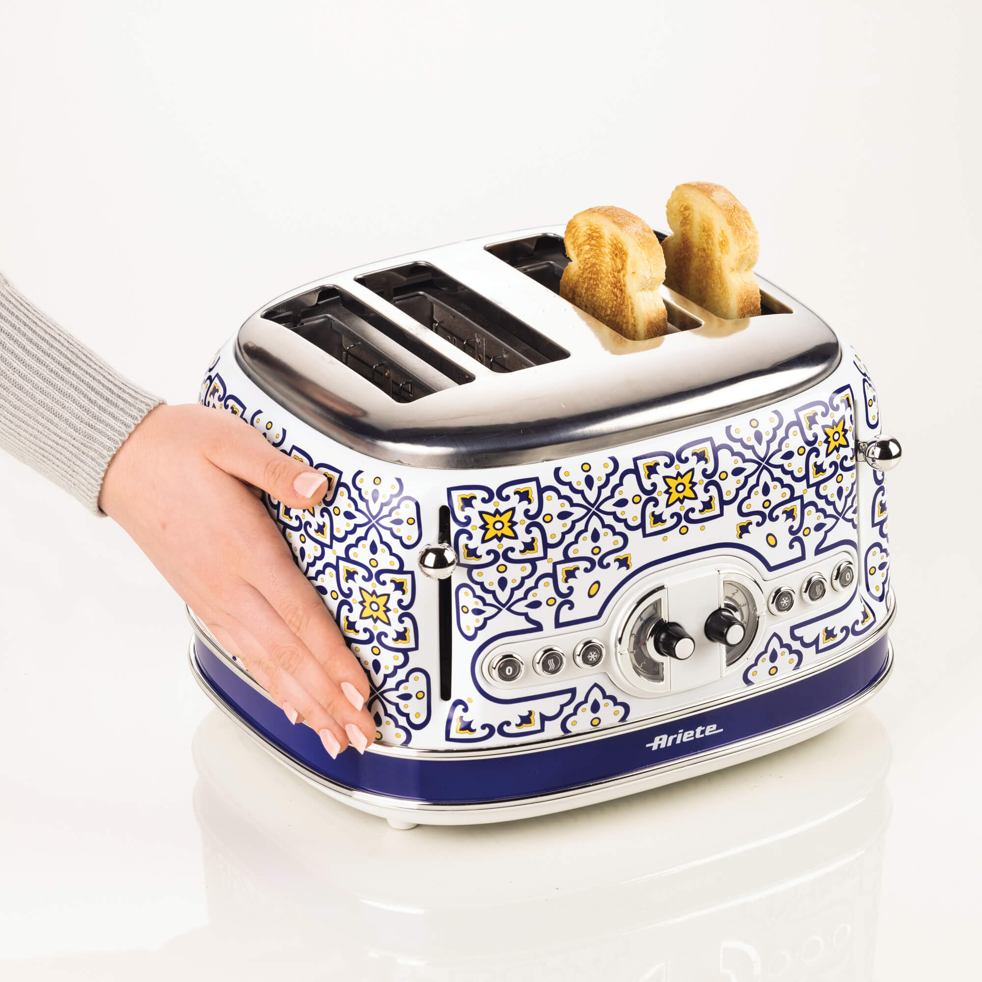 ARIETE - 4 Slice Capri Toaster - 0156/0C - Kitchenary