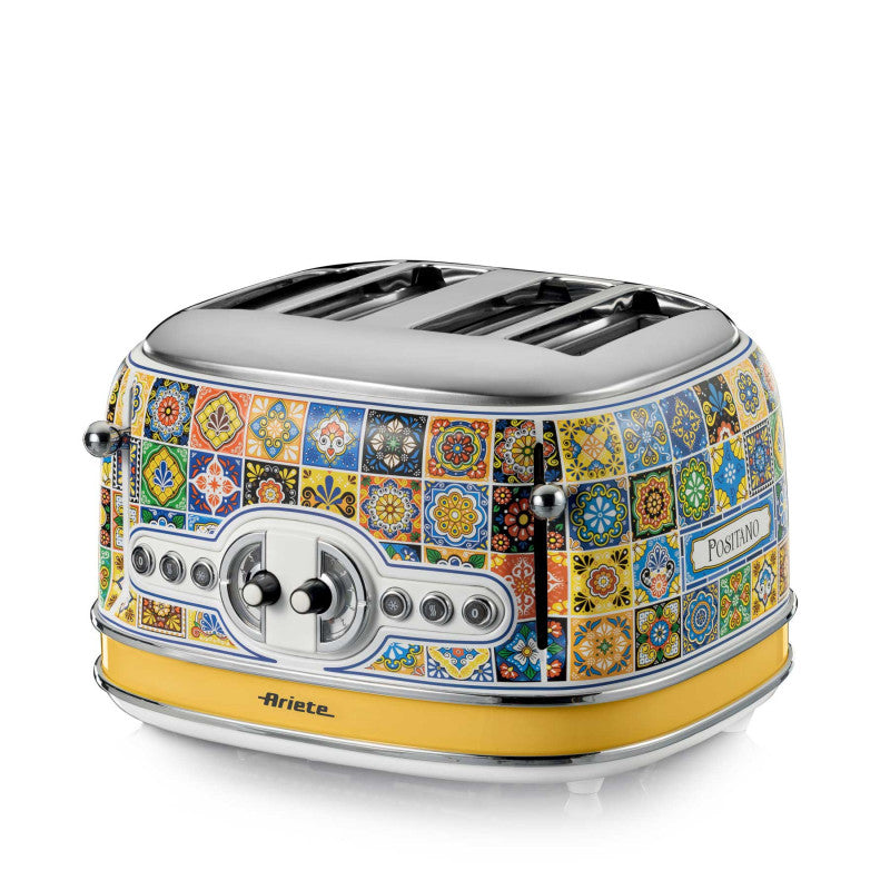 ARIETE - 4 Slice Positano Toaster - 0156/0P - Kitchenary