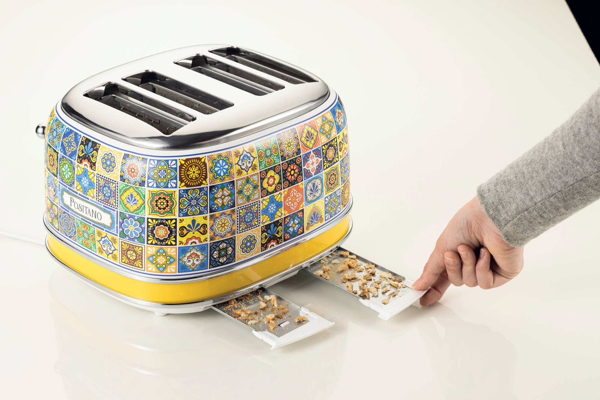 ARIETE - 4 Slice Positano Toaster - 0156/0P - Kitchenary