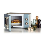 ARIETE - 800W 20L Vintage Mechanical Microwave - Blue - 3960/05 - Kitchenary