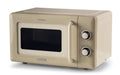 ARIETE - 800W 20L Vintage Mechanical Microwave - Cream - 3960/03 - Kitchenary
