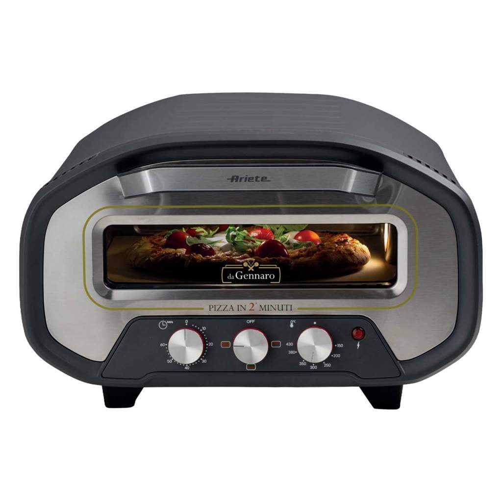 ARIETE - De Gennaro Electric Pizza Oven - Black - 3901/00 - Kitchenary