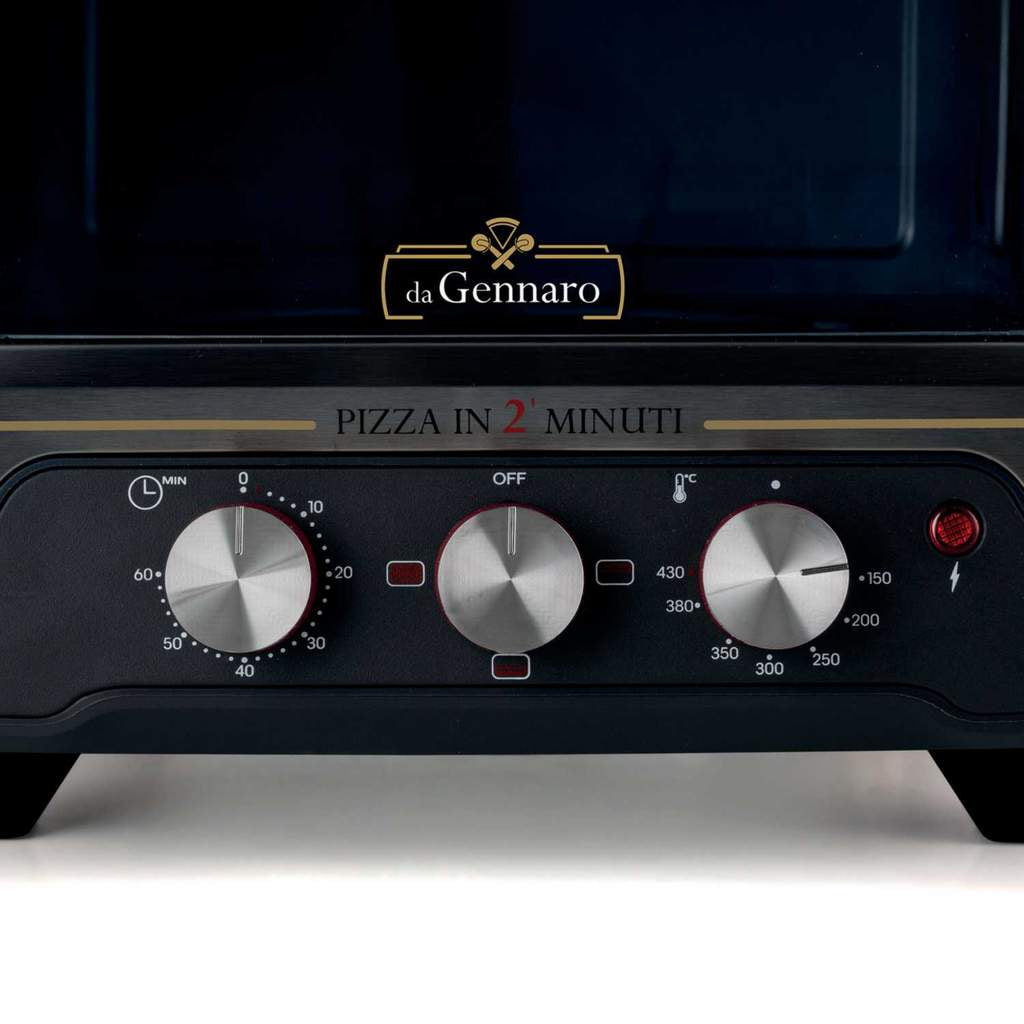 ARIETE - De Gennaro Electric Pizza Oven - Black - 3901/00 - Kitchenary