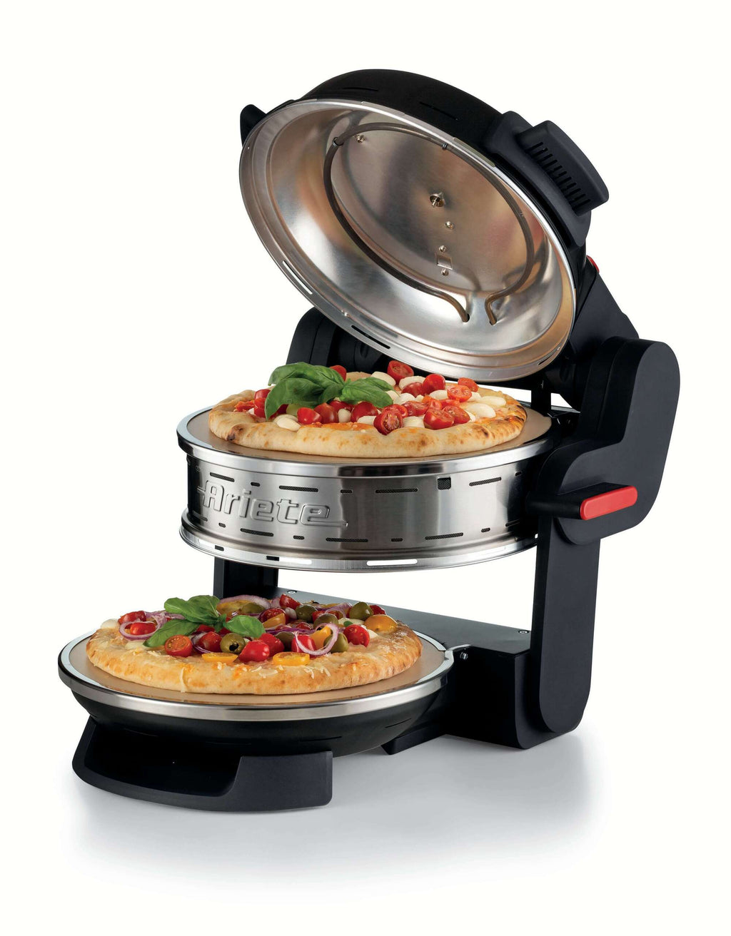 ARIETE - Double Pizza Oven - Black - 0927/01 - Kitchenary