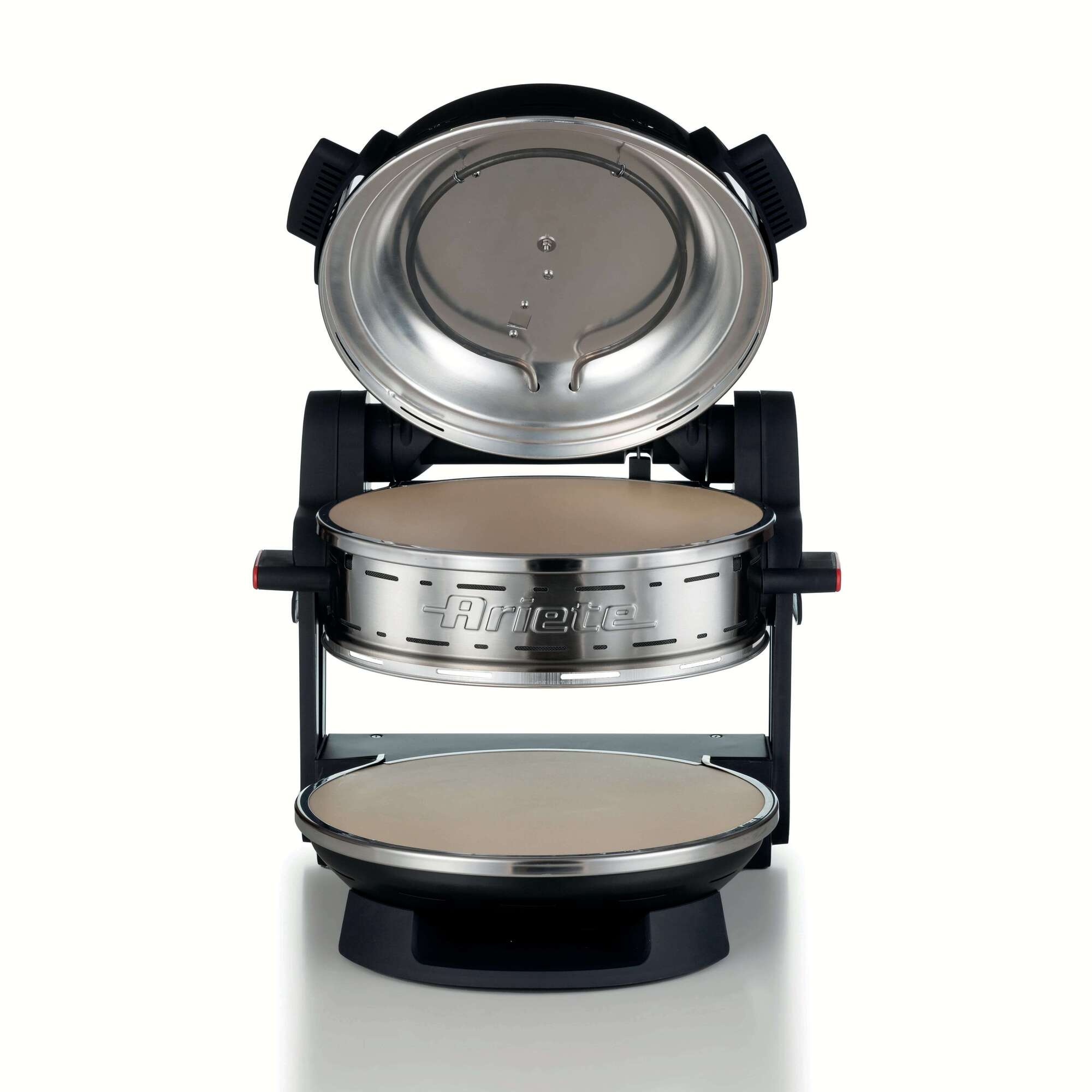 ARIETE - Double Pizza Oven - Black - 0927/01 - Kitchenary