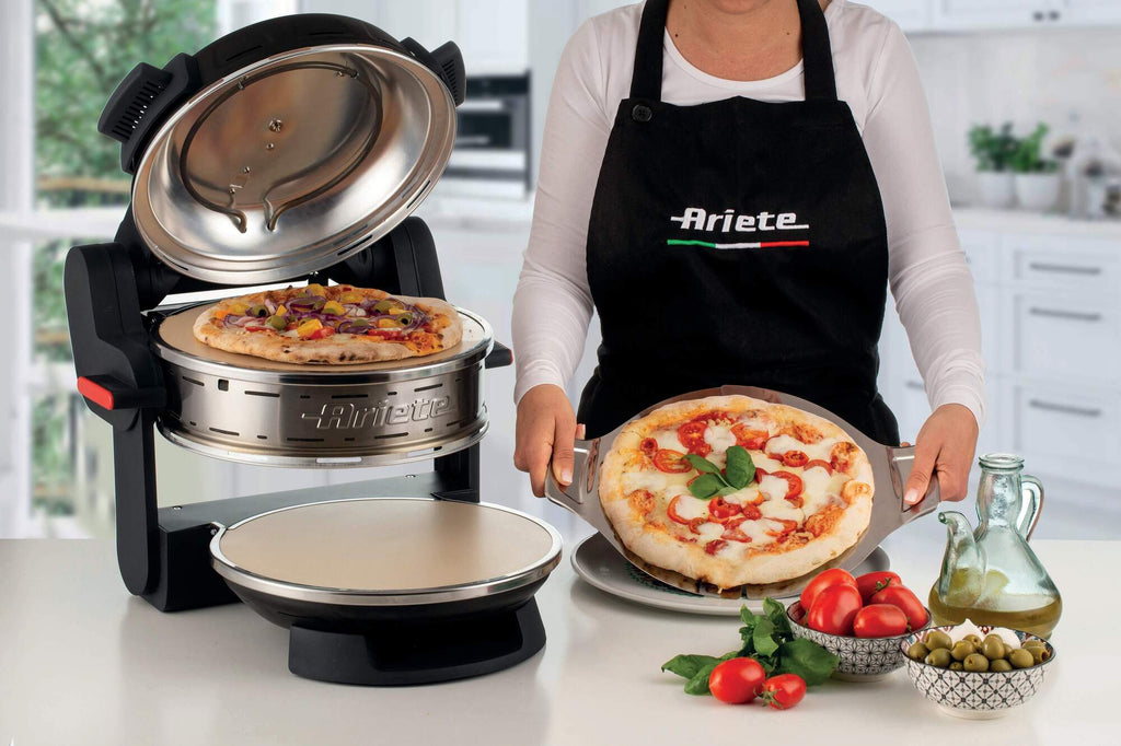 ARIETE - Double Pizza Oven - Black - 0927/01 - Kitchenary