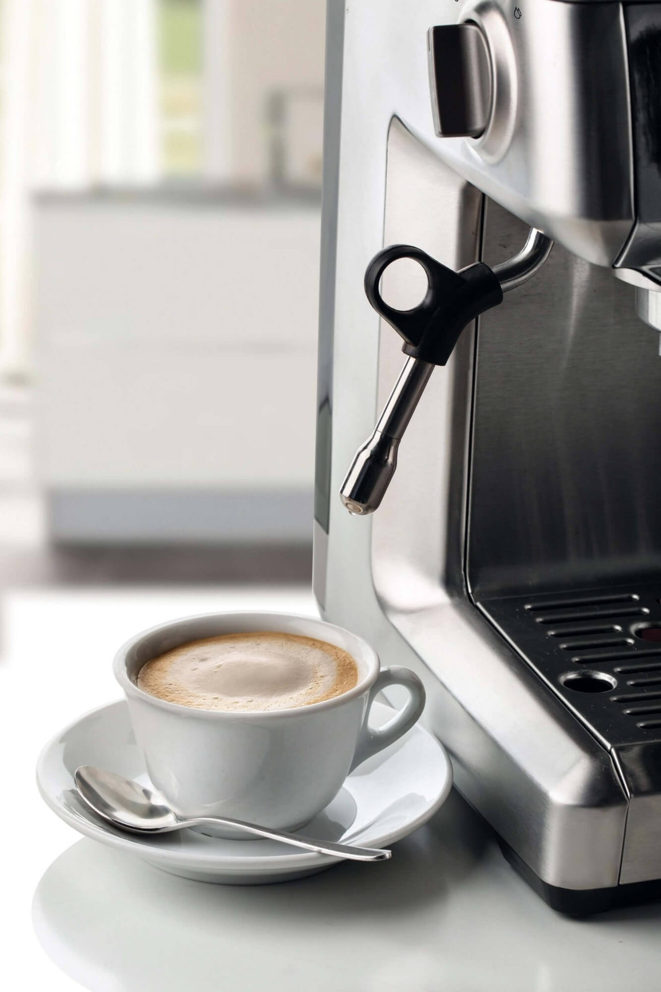 ARIETE - Espresso Coffee Maker With Grinder - Stainless Steel - 1313/10 - Kitchenary