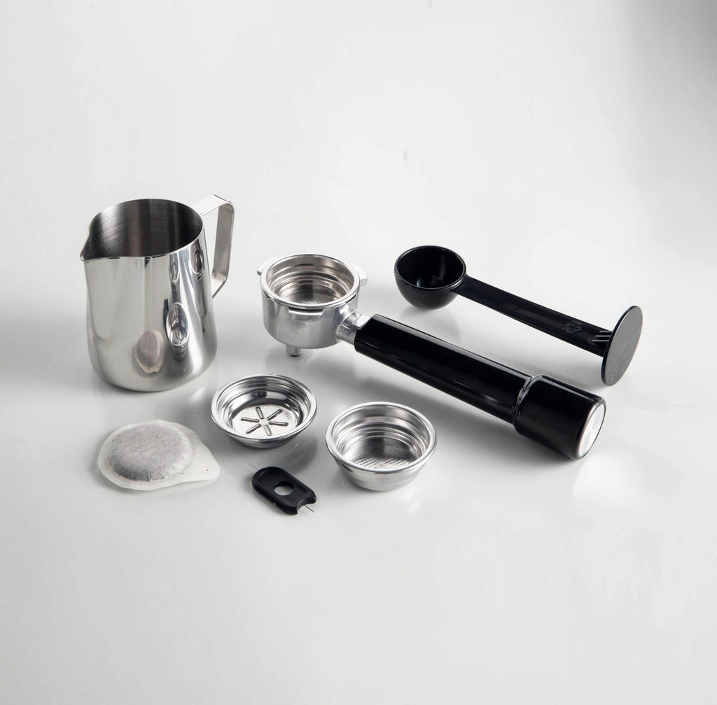 ARIETE - Espresso Coffee Maker With Grinder - Stainless Steel - 1313/10 - Kitchenary