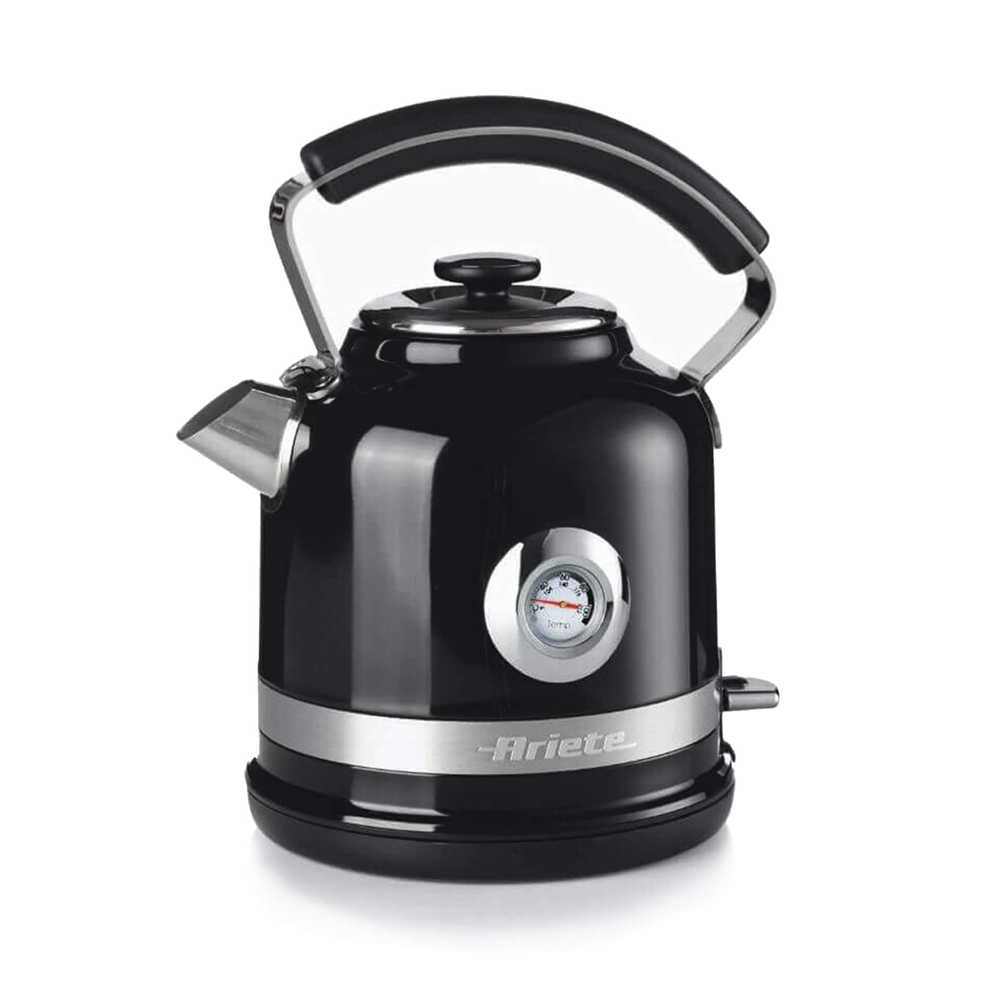 ARIETE - Moderna 1.7L Kettle - Black - 2854/12 - Kitchenary