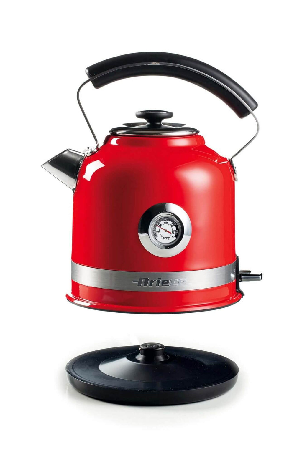 ARIETE - Moderna 1.7L Kettle - Red - 2854/10 - Kitchenary