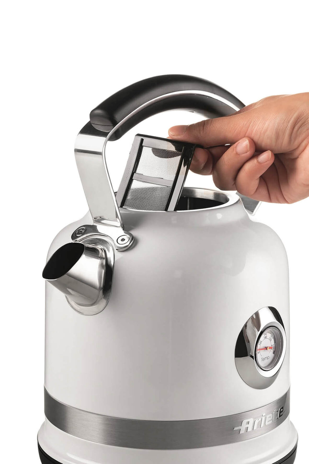 ARIETE - Moderna 1.7L Kettle - White - 2854/11 - Kitchenary