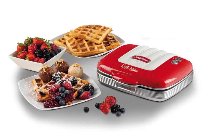ARIETE - Retro Waffle Maker - Red - 1973/00 - Kitchenary