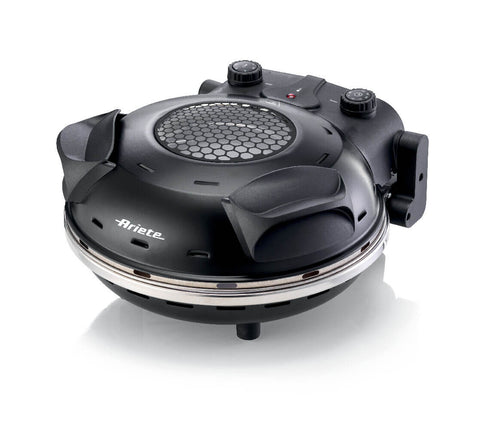 ARIETE - Single Pizza Oven With Window - Black - 0928/00 - Kitchenary