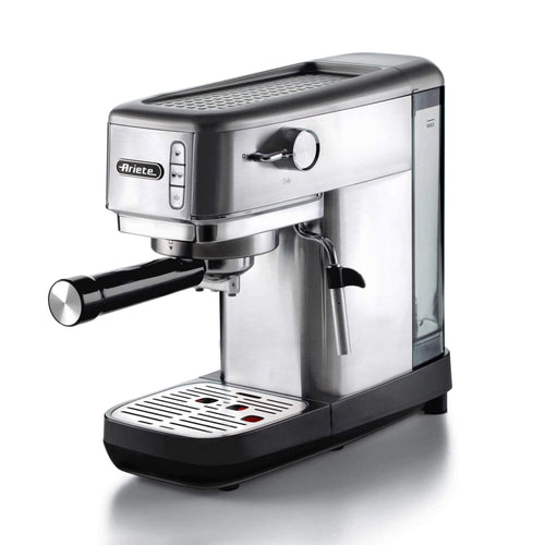 ARIETE - Slim Espresso Maker - Silver - 1380/10 - Kitchenary