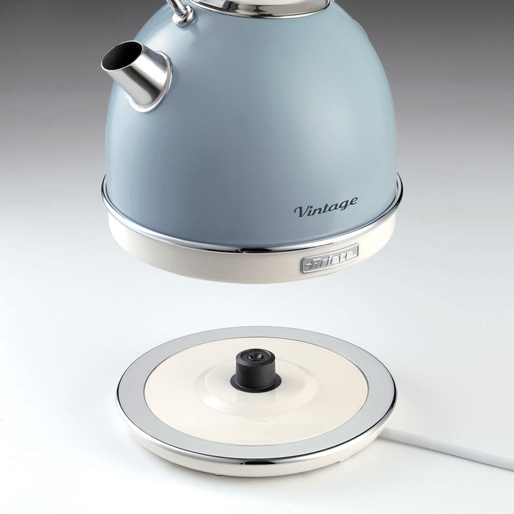 ARIETE - Vintage 1.7L Dome Kettle - Blue - 2877/05 - Kitchenary