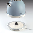 ARIETE - Vintage 1.7L Dome Kettle - Blue - 2877/05 - Kitchenary