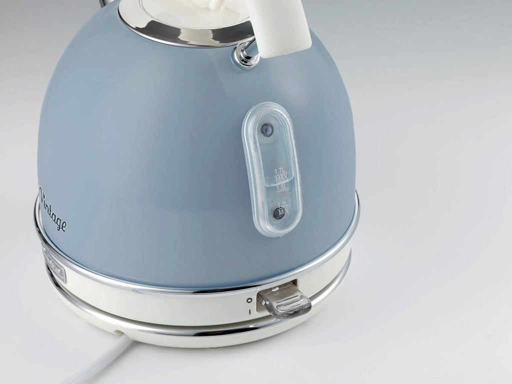 ARIETE - Vintage 1.7L Dome Kettle - Blue - 2877/05 - Kitchenary