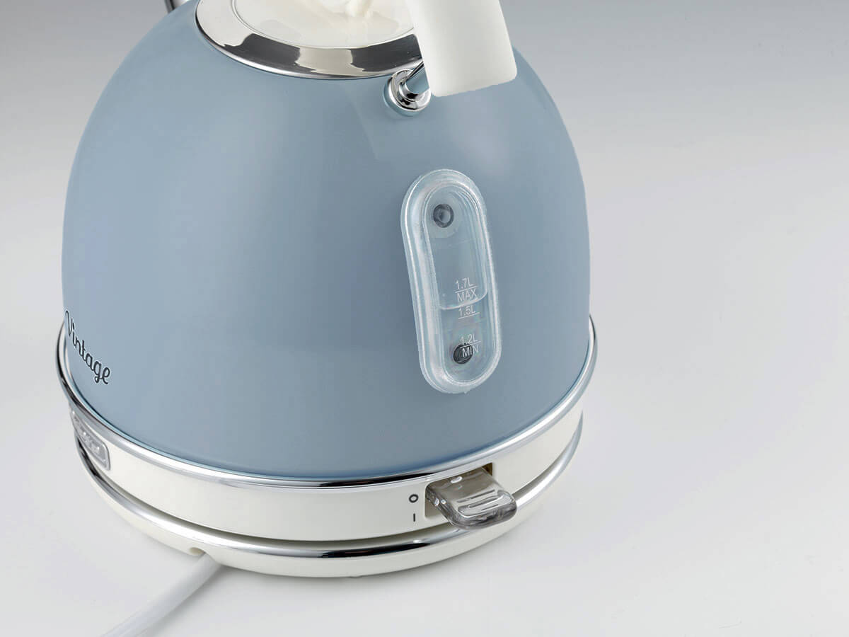 ARIETE - Vintage 1.7L Dome Kettle - Blue - 2877/05 - Kitchenary