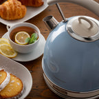 ARIETE - Vintage 1.7L Dome Kettle - Blue - 2877/05 - Kitchenary