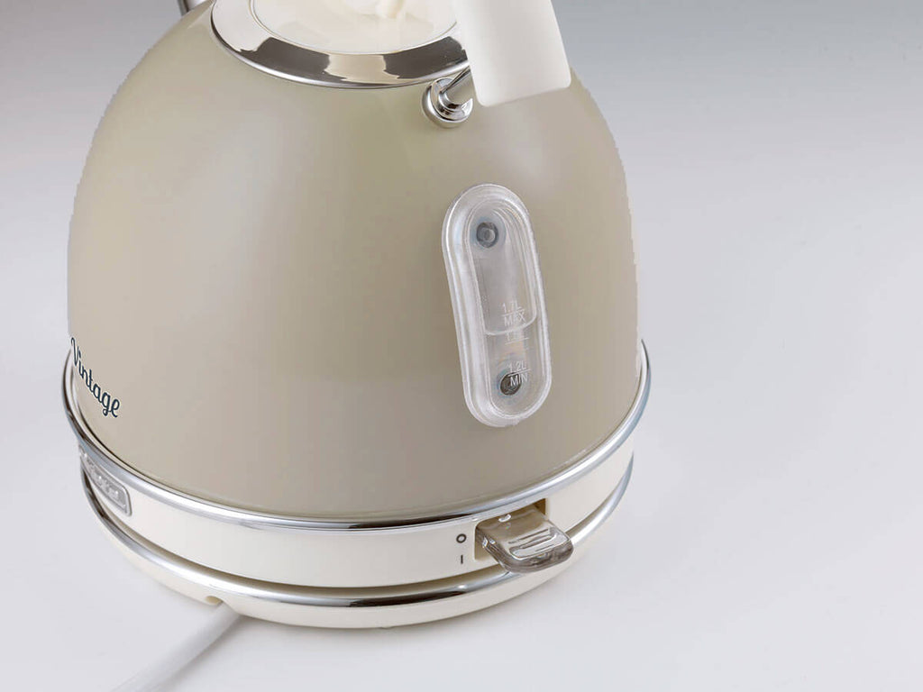 ARIETE - Vintage 1.7L Dome Kettle - Cream - 2877/03 - Kitchenary