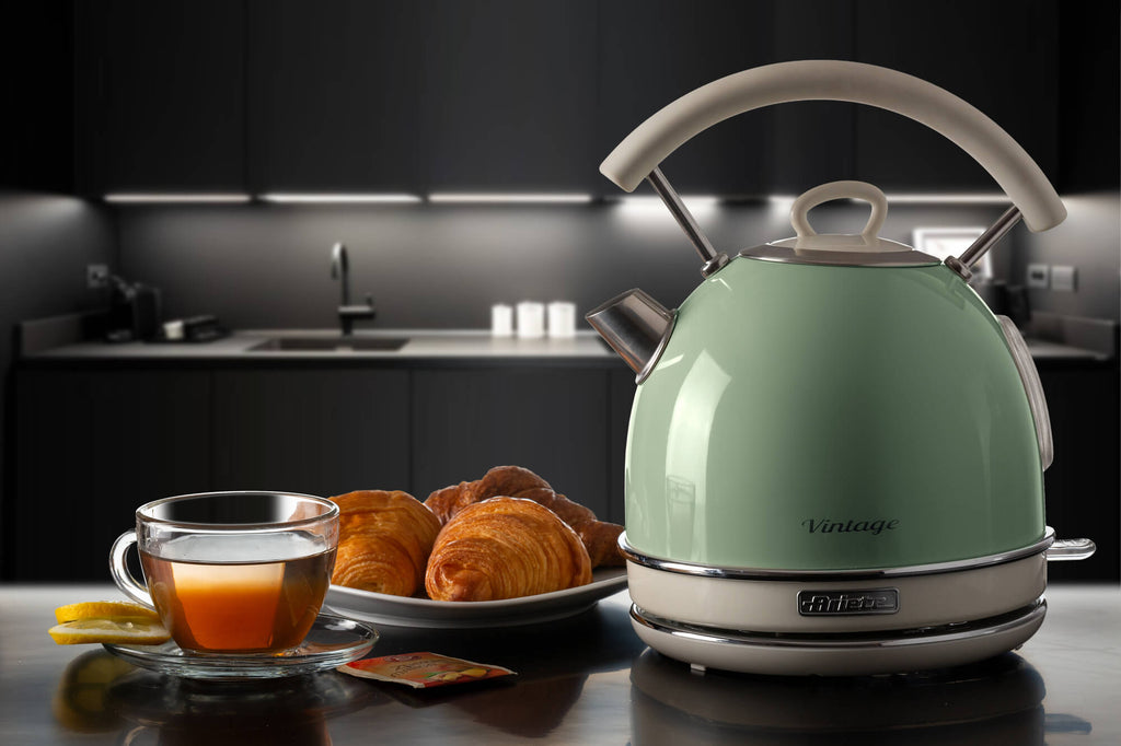 ARIETE - Vintage 1.7L Dome Kettle - Green - 2877/04 - Kitchenary