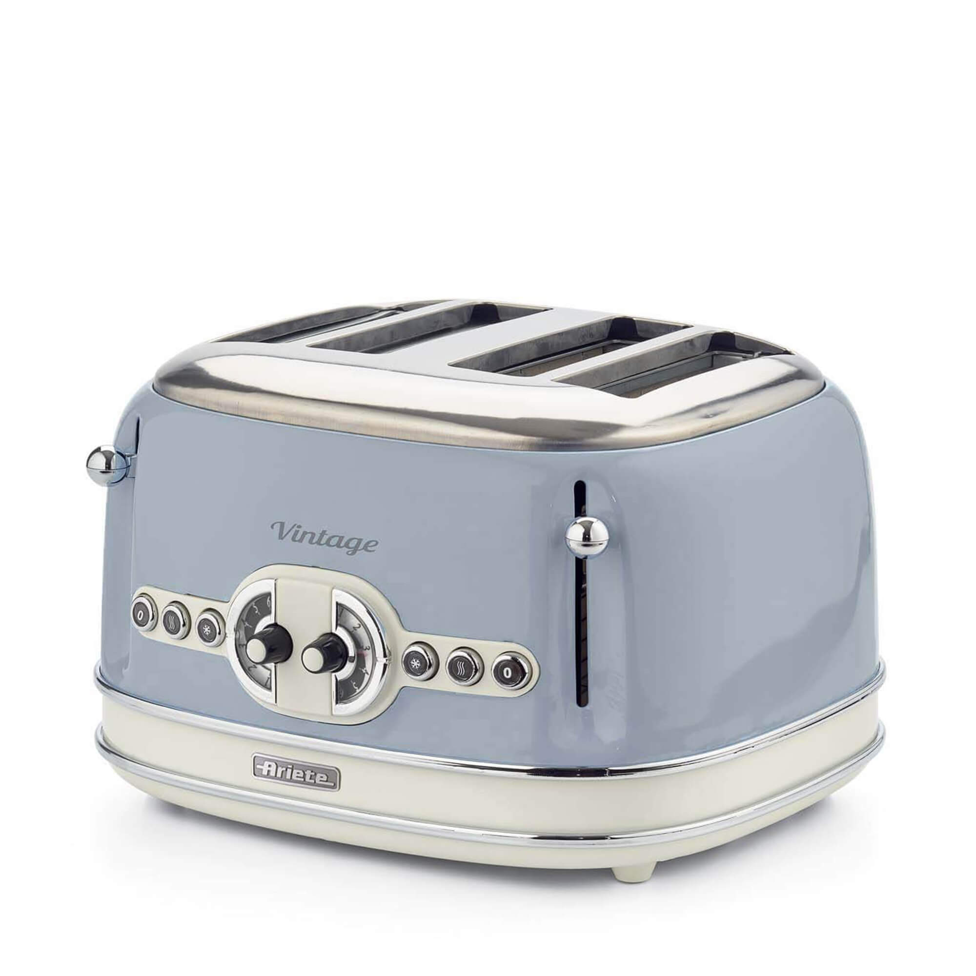 ARIETE - Vintage 4 Slice Toaster - Blue - 0156/05 - Kitchenary